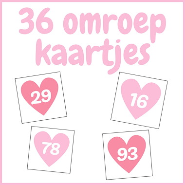Lesmateriaal Valentijnsdag Bingo | Rekenen klassenspel thema activiteit van auteur My Teacher Shares slide 3