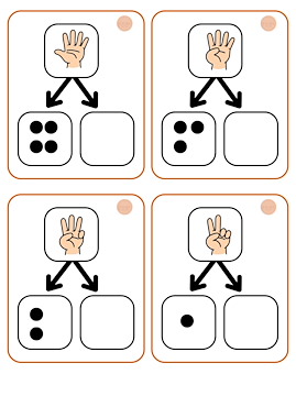 Lesmateriaal Splitskaarten tot 10 van auteur CreaLi slide 3