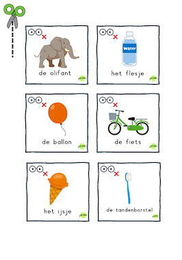 Lesmateriaal Duikerspel: wat hoort er niet bij? van auteur Juf Nika slide 4
