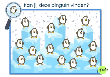 Lesmateriaal Pinguïnzoektocht van auteur Juf Nika slide 2
