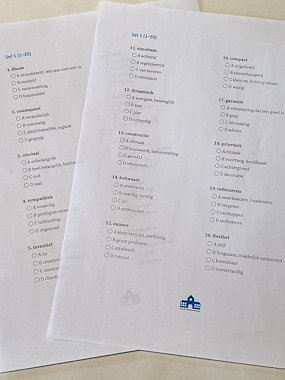 Lesmateriaal Oefening  Moeilijke woorden (Nederlands VMBO 1 en 2) van auteur samen voor onderwijs