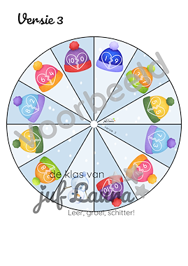 Lesmateriaal Winter - Ikea rad - Verliefde harten  van auteur De klas van juf Laura slide 2