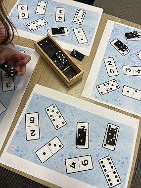 Lesmateriaal 🎲 Domino Winter Zoekspel! van auteur Juf_Cynthia_ slide 2