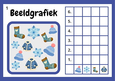 Lesmateriaal Winter Beeldgrafieken – Tellen & Grafieken voor Kleuters van auteur Juf_C slide 3
