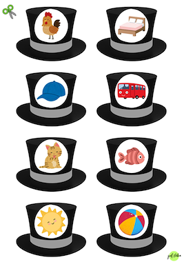 Lesmateriaal Sneeuwman woorden van auteur Juf Nika slide 4