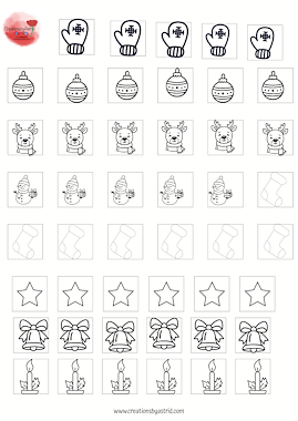 Lesmateriaal Kerstbomen rekenopdrachtjes  (kan ook met looseparts) van auteur Creations by Astrid slide 2