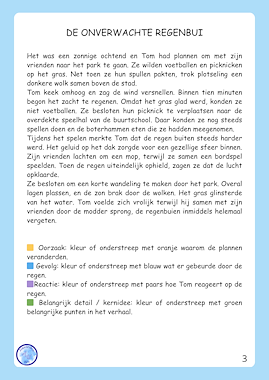 Lesmateriaal Leesstrategieën, kleuren en begrijpen (groep 7-8) van auteur Alexandra Wit slide 2