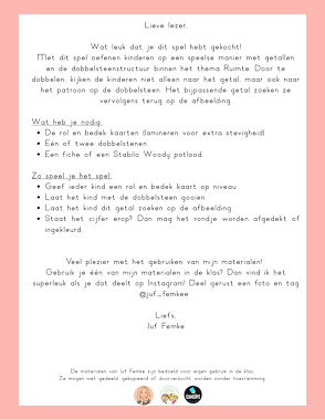 Lesmateriaal Thema Ruimte: Rol en bedek van auteur Juf Femke slide 2