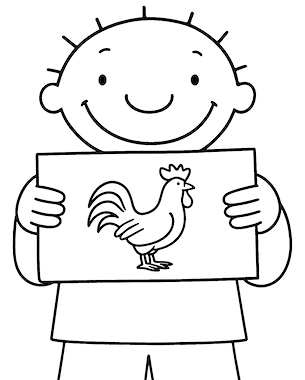 Lesmateriaal Welkom met Jules – eigen symbool inkleuren  van auteur Juf_Astrid slide 3