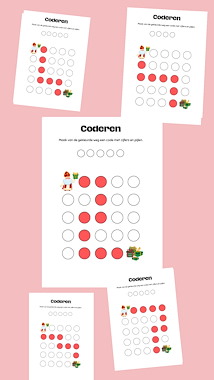 Lesmateriaal Sinterklaas: coderen van auteur JufkeSarah slide 2