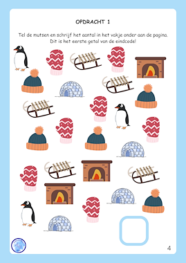 Lesmateriaal Escaperoom - Help Sneeuwie zijn neus terugvinden!  van auteur Alexandra Wit slide 2