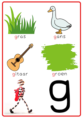 Lesmateriaal Letterposters klank/letter van de week van auteur klasvanjufmarloes slide 2