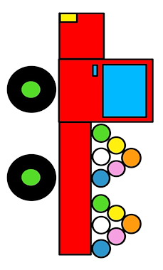 Lesmateriaal Pakket verkeer van auteur Juf Monique slide 3