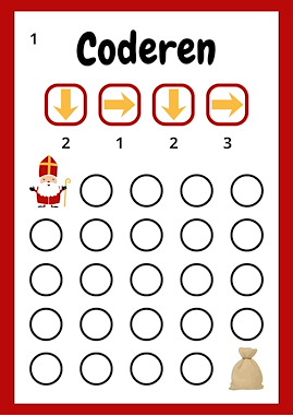 Lesmateriaal Coderen met Sinterklaas – leerzaam en speels programmeren! van auteur Juf_C slide 3