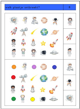 Lesmateriaal Logico - Piccolo - Prima - DE RUIMTE van auteur Annette slide 2