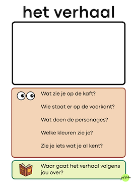 Lesmateriaal Verhaalbegrip van auteur Juf Nika slide 3