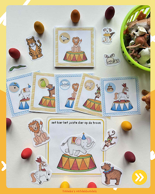 Lesmateriaal Circusbundel van auteur Tinnekes ontdekbundels slide 2