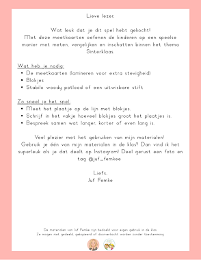 Lesmateriaal Thema Sint: Meetkaarten van auteur Juf Femke slide 2