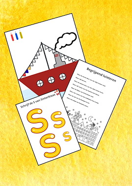 Lesmateriaal Mijn Sinterklaas werkboekje van auteur Juf_Cynthia_ slide 3