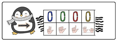 Lesmateriaal Thema winter : Tuff tray schakels van auteur Juf Katy slide 4