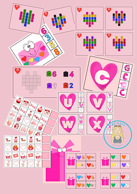 Lesmateriaal Tema valentijn: bundel van auteur Juf Katy slide 2