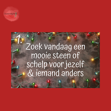 Lesmateriaal Adventkalender met lieve opdrachten en activiteiten van auteur Creations by Astrid