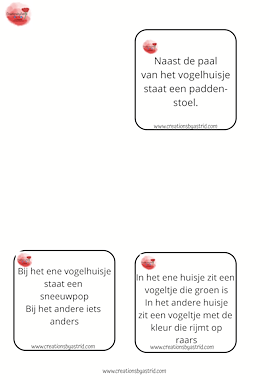 Lesmateriaal Vogelhuisjes, begrijpend luisteren en tekenen met rekenen van auteur Creations by Astrid slide 2