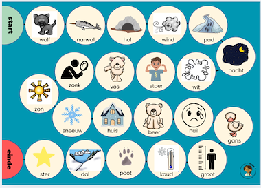 Lesmateriaal Taalrijk met prentenboeken - Wolfje wil naar huis van auteur CreabeeS slide 4