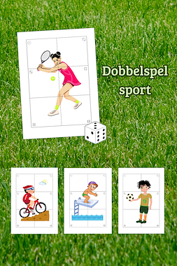 lesmateriaal Dobbelspel sport van auteur Thuisfuif