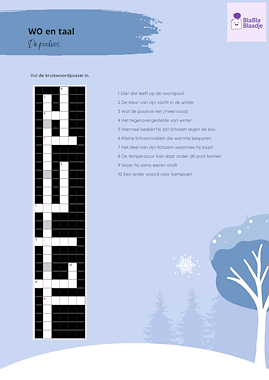 Lesmateriaal Winterbundel 4LJ / GR6 van auteur BlaBlaBlaadje slide 2