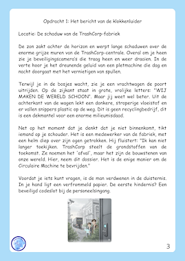 Lesmateriaal Milieuhelden: Dossier Grondstoffenroof (groep 7-8) van auteur Alexandra Wit slide 2