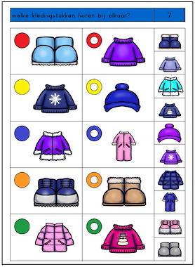 Lesmateriaal Logico - Piccolo - WINTER van auteur Annette slide 2