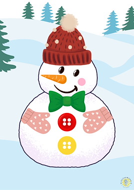 Lesmateriaal Spel: bouw de sneeuwman na van auteur Kleutertalent slide 3