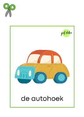 Lesmateriaal Keuzehoeken kaartenset van auteur Juf Nika slide 4