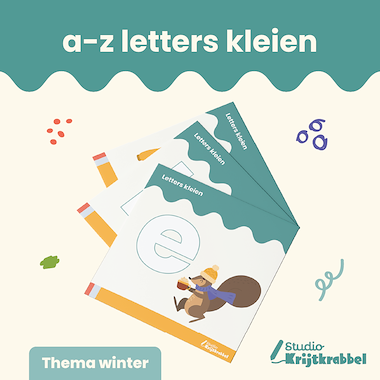 Lesmateriaal Taalbundel Winter | Werkbladen voor Groep 1 en 2 van auteur Studio Krijtkrabbel slide 4