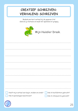 Lesmateriaal 4 Schrijfstijlen (groep 5-7) van auteur Alexandra Wit slide 3