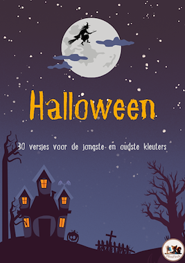 Lesmateriaal Halloweenversjes voor de jongste en oudste kleuters 👻 van auteur FilouFinds