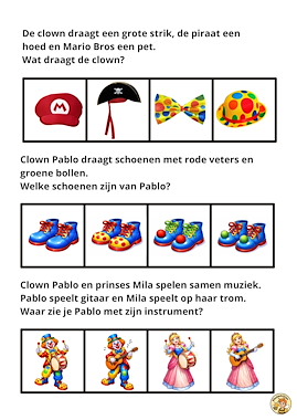 Lesmateriaal True van auteur Kleuterbijtjes