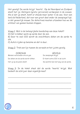 Lesmateriaal Begrijpend Lezen - Klimaat (groep 5-6) van auteur Alexandra Wit slide 3