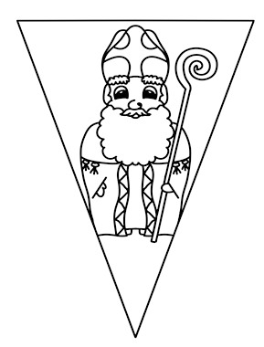 Lesmateriaal Vlaggetjes sint en piet van auteur Juf Monique slide 2