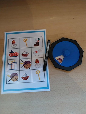 Lesmateriaal c-spinner Sinterklaas  van auteur Juf Emma Merchie slide 2