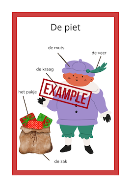 Lesmateriaal Posters Sinterklaas, piet en paard van auteur JufEllen98 slide 2