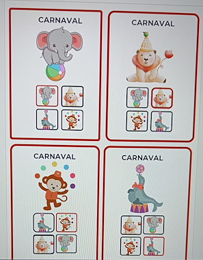 Lesmateriaal Kwartet thema carnaval van auteur Christl slide 2