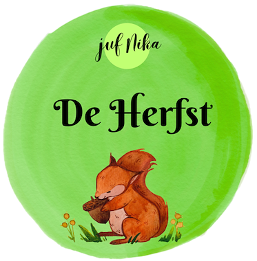Collectie van lesmaterialen met onderwerp Thema De Herfst van auteur Juf Nika