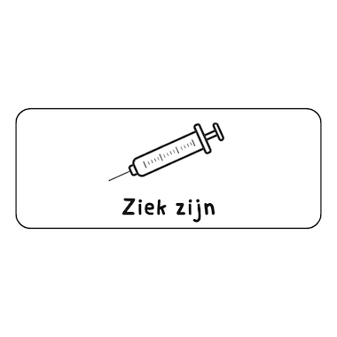 Collectie van lesmaterialen met onderwerp Ziek van auteur MiaenCo