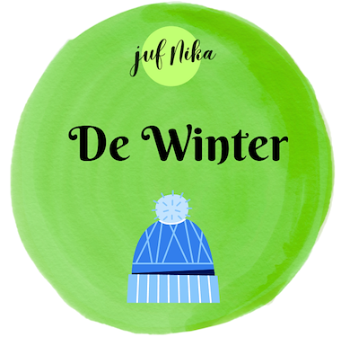 Collectie van lesmaterialen met onderwerp Thema De winter van auteur Juf Nika
