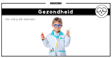 Collectie van lesmaterialen met onderwerp Gezondheid van auteur Juf Shanna