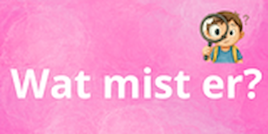 Collectie van lesmaterialen met onderwerp Wat mist er van auteur de beweegjuf