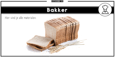 Collectie van lesmaterialen met onderwerp Bakker van auteur Juf Shanna