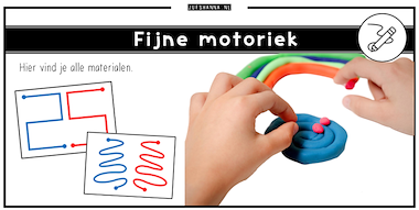 Collectie van lesmaterialen met onderwerp Fijne motoriek van auteur Juf Shanna